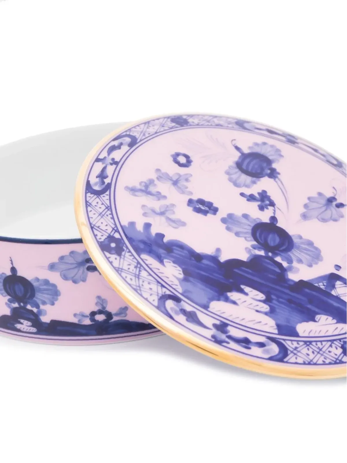 GINORI 1735 Oriente Italiano ポーセリンボックス ピンク - 画像2