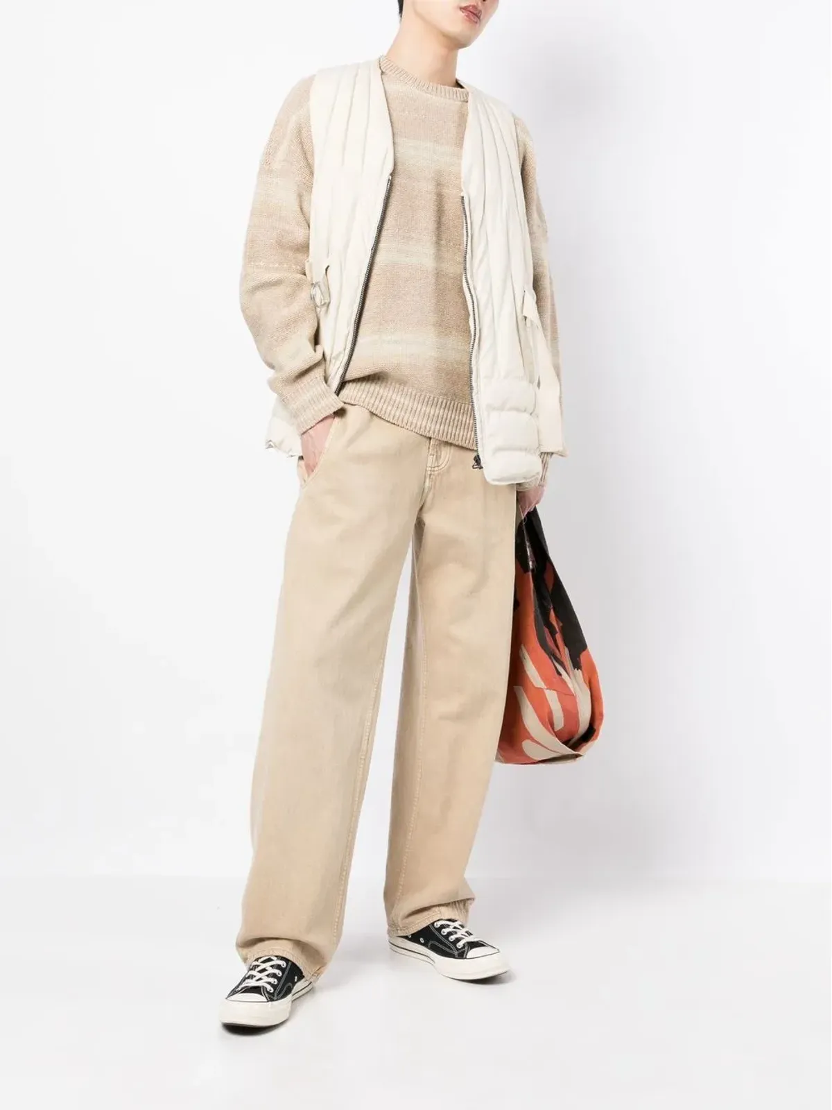 visvim ベルト付きパデッドジレ - 画像2