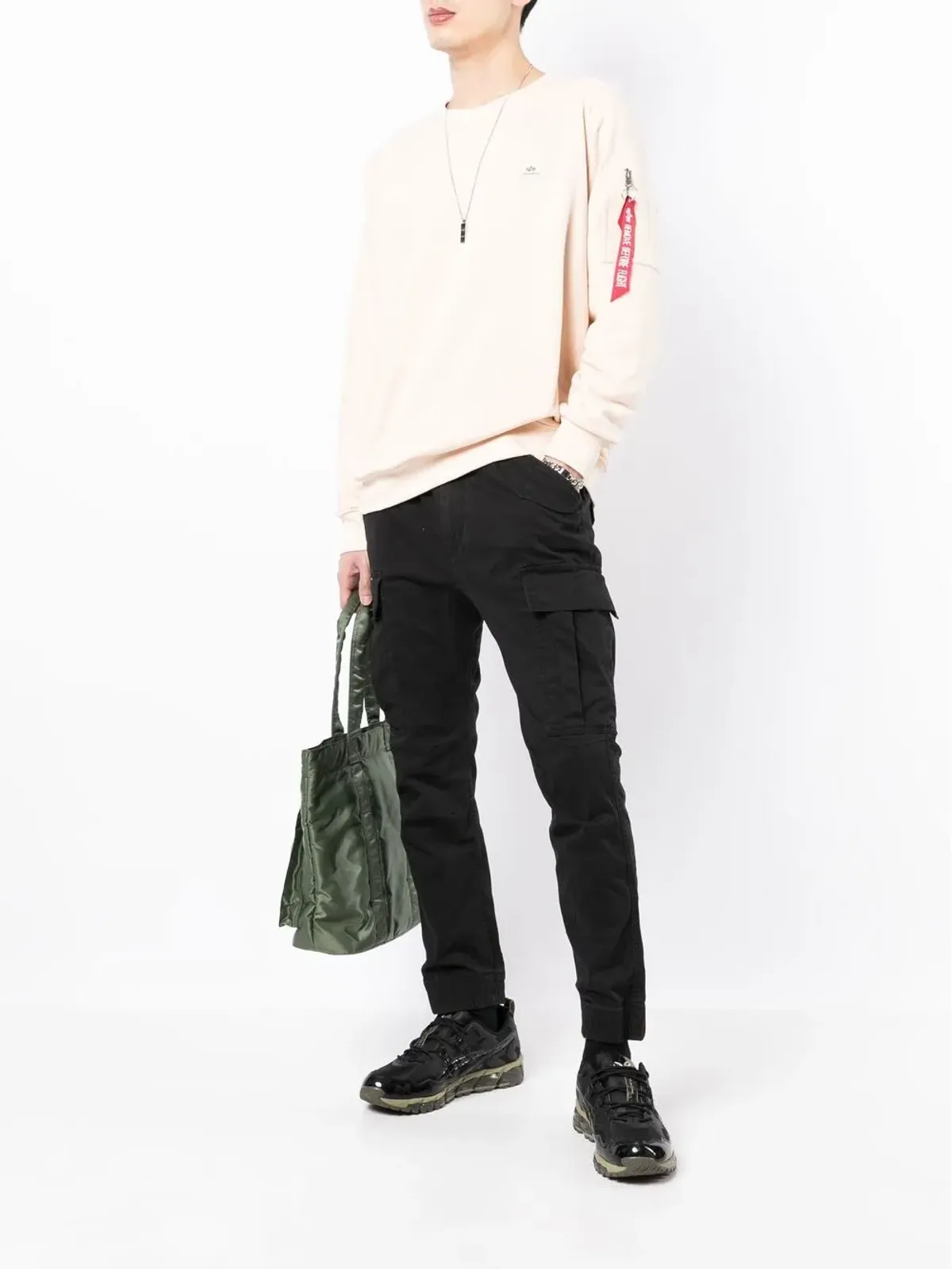 Alpha Industries フロントフラップポケットパンツ - 画像2