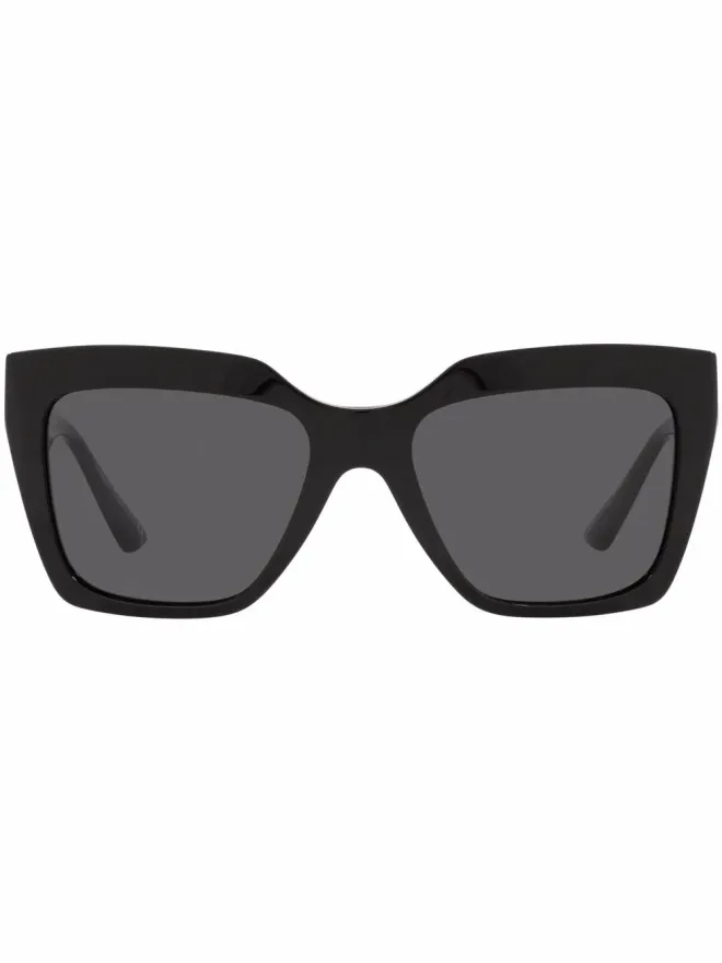 Versace Eyewear Versace Eyewear Greca-panel サングラス - ブラックの商品画像