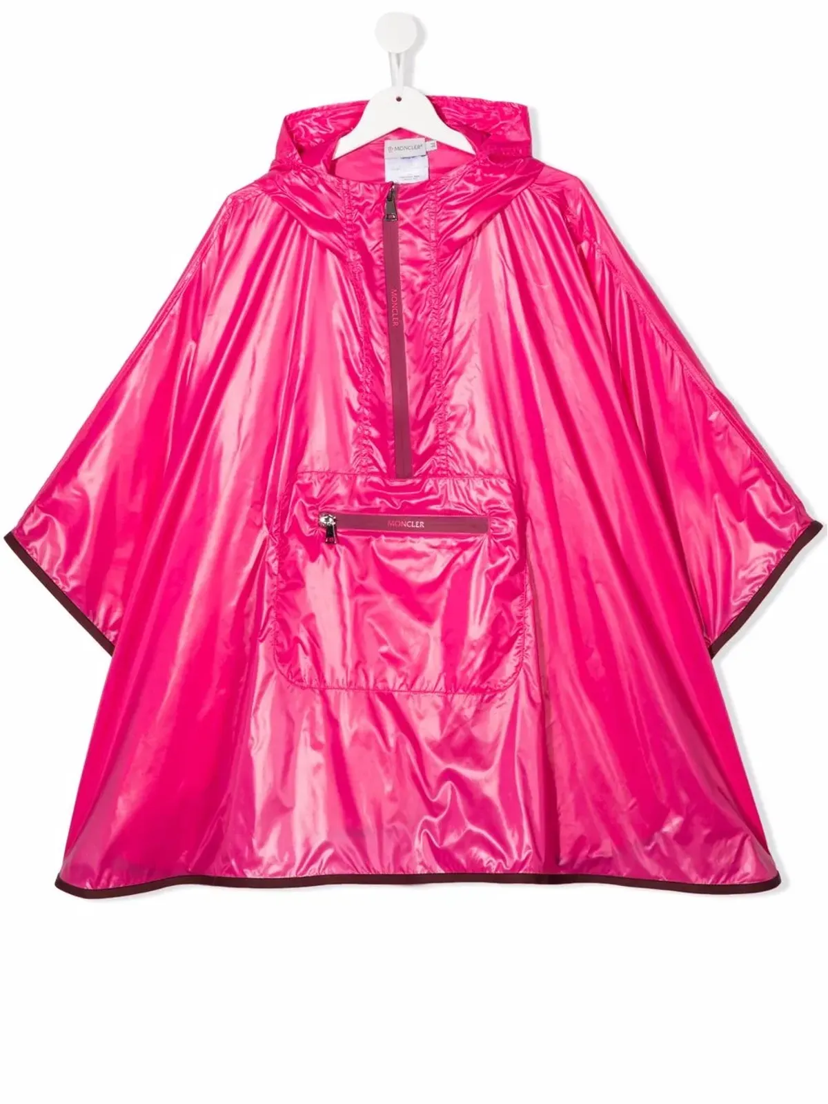 Moncler Enfant レインコート フード付きジップポケット - 画像1