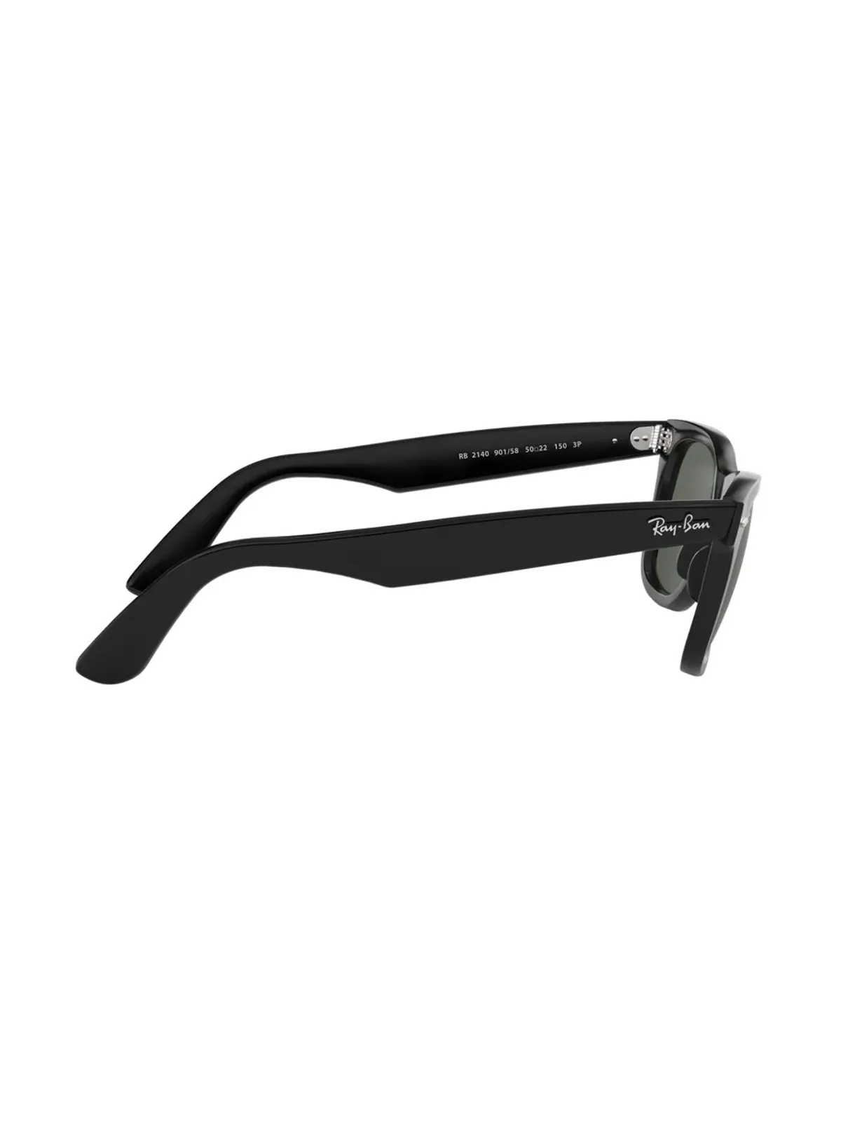 Ray-Ban オリジナルウェイファーラー スクエアフレーム サングラス - ブラック - 画像3