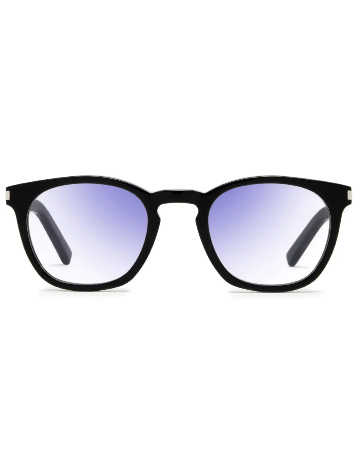 Saint Laurent Eyewear ラウンドスクエアフレーム眼鏡 - 画像1