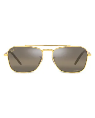 Ray-Ban New Caravan tinted sunglasses - Gold - サムネイル1