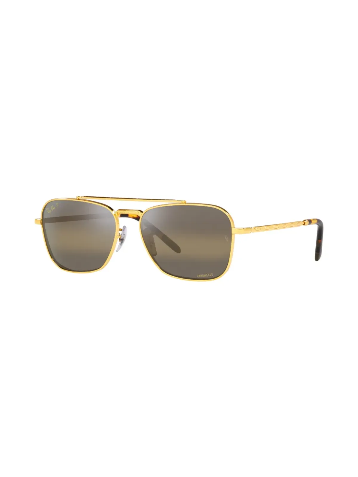 Ray-Ban New Caravan tinted sunglasses - Gold - 画像3