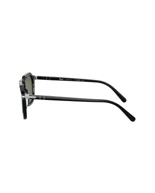 Persol ティントレンズ スクエアフレーム サングラス - ブラック - サムネイル2