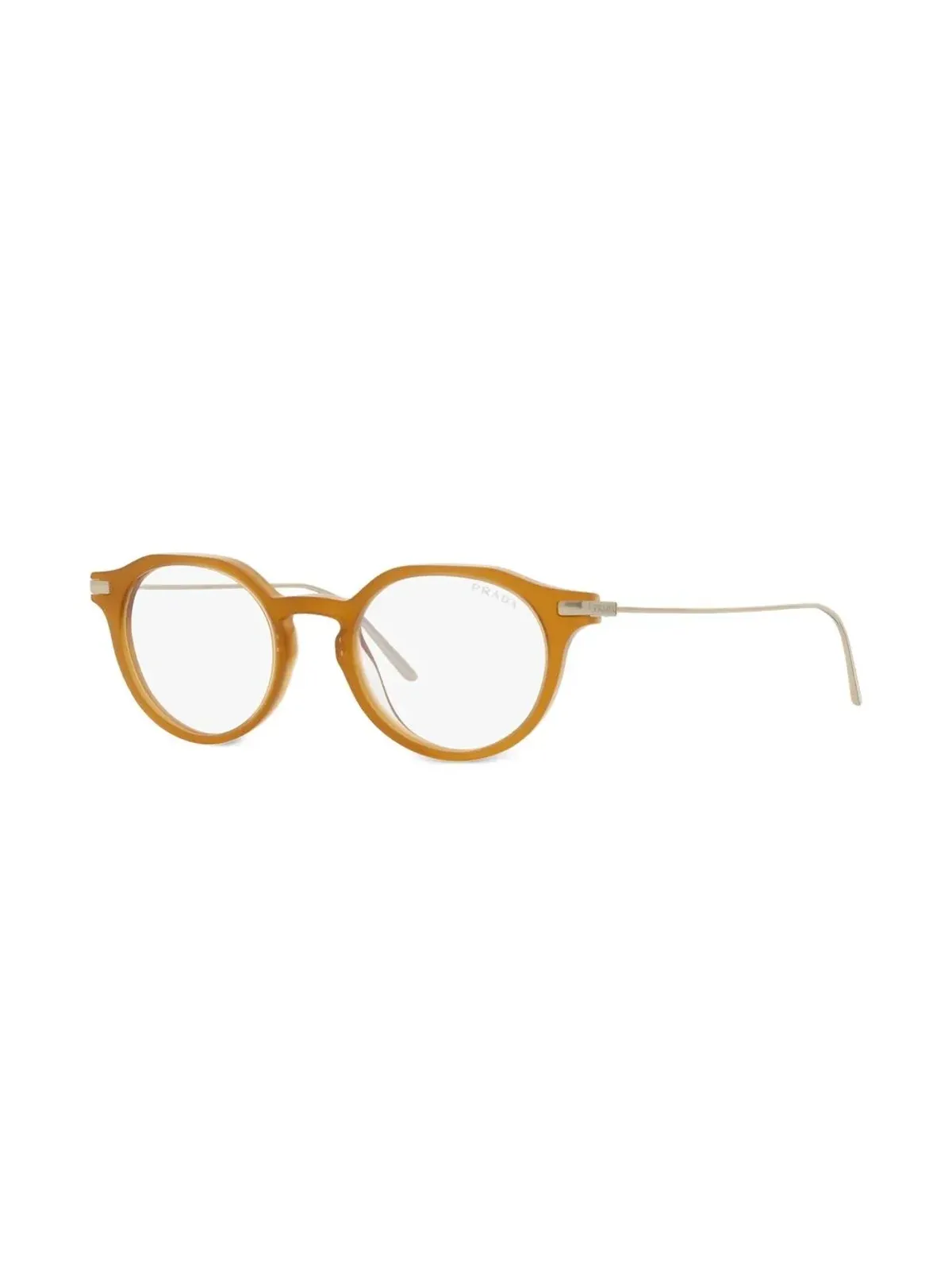 Prada Eyewear PR 12YS ラウンドシェイプ メガネ - 画像2