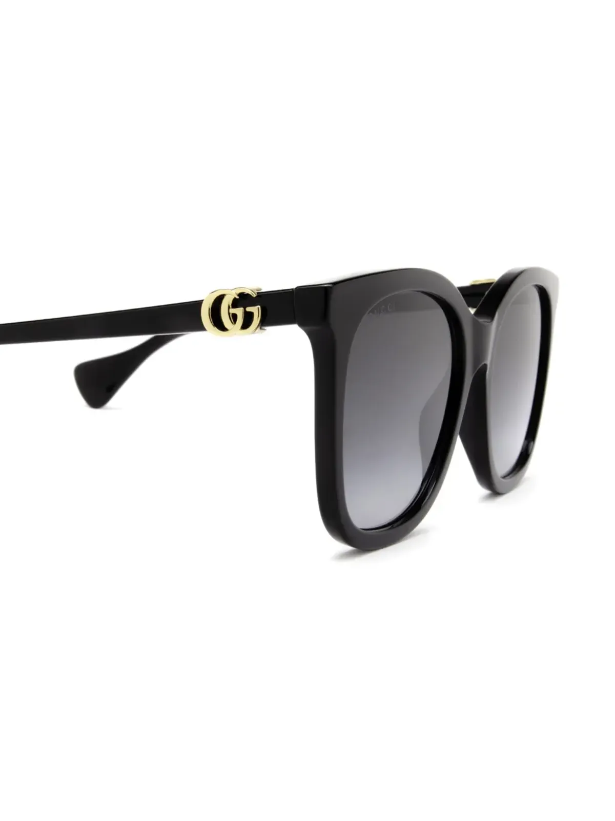 Gucci Eyewear オーバーサイズフレームGGサングラス - 画像3