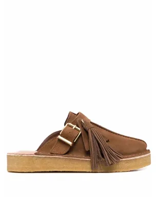 Clarks Originals スリップオン スエードミュール - ブラウン - サムネイル1