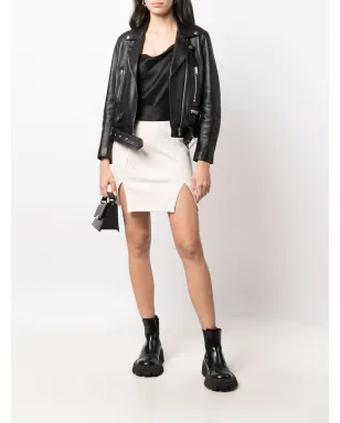 Rick Owens 前スリット入りミニスカート - サムネイル2