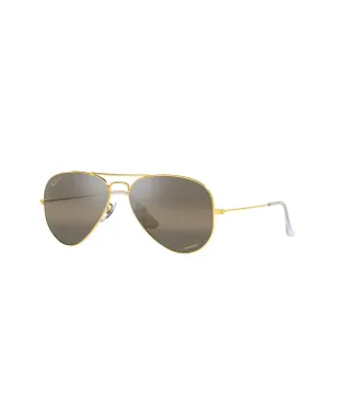 Ray-Ban RB3025 Chromance パイロットフレーム サングラス - サムネイル2