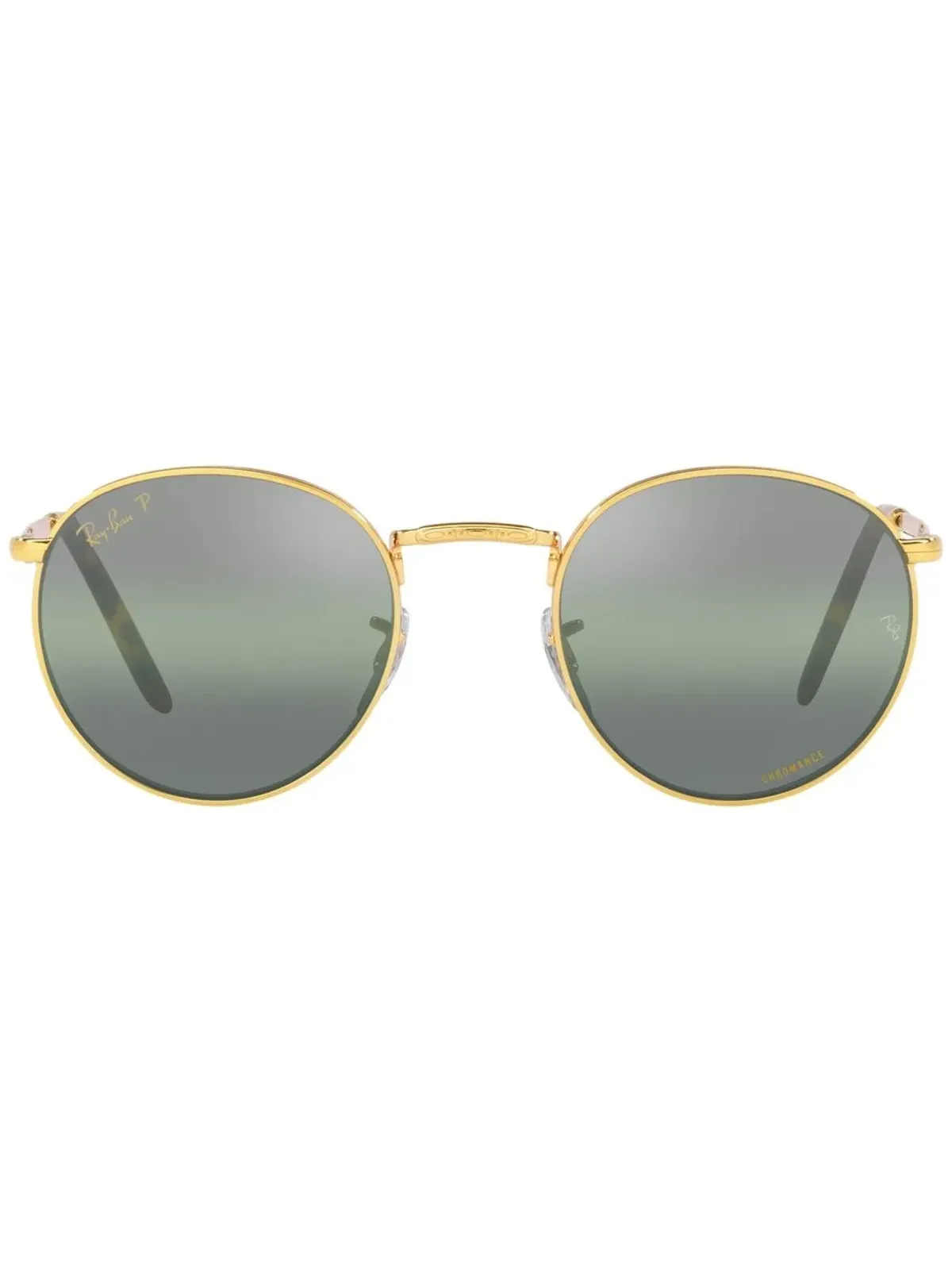 Ray-Ban RB3637 New Round サングラス - ゴールド - 画像1