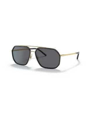 Dolce & Gabbana Eyewear グログラン サングラス - サムネイル2