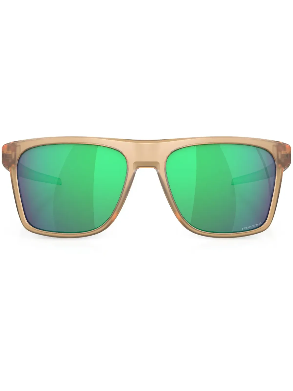 Oakley OO9100 Leffingwell レクタングルフレーム サングラス - ブラウン - 画像1