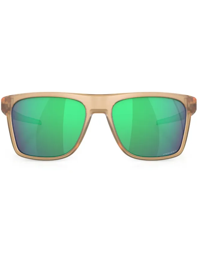 Oakley Oakley OO9100 Leffingwell レクタングルフレーム サングラス - ブラウンの商品画像