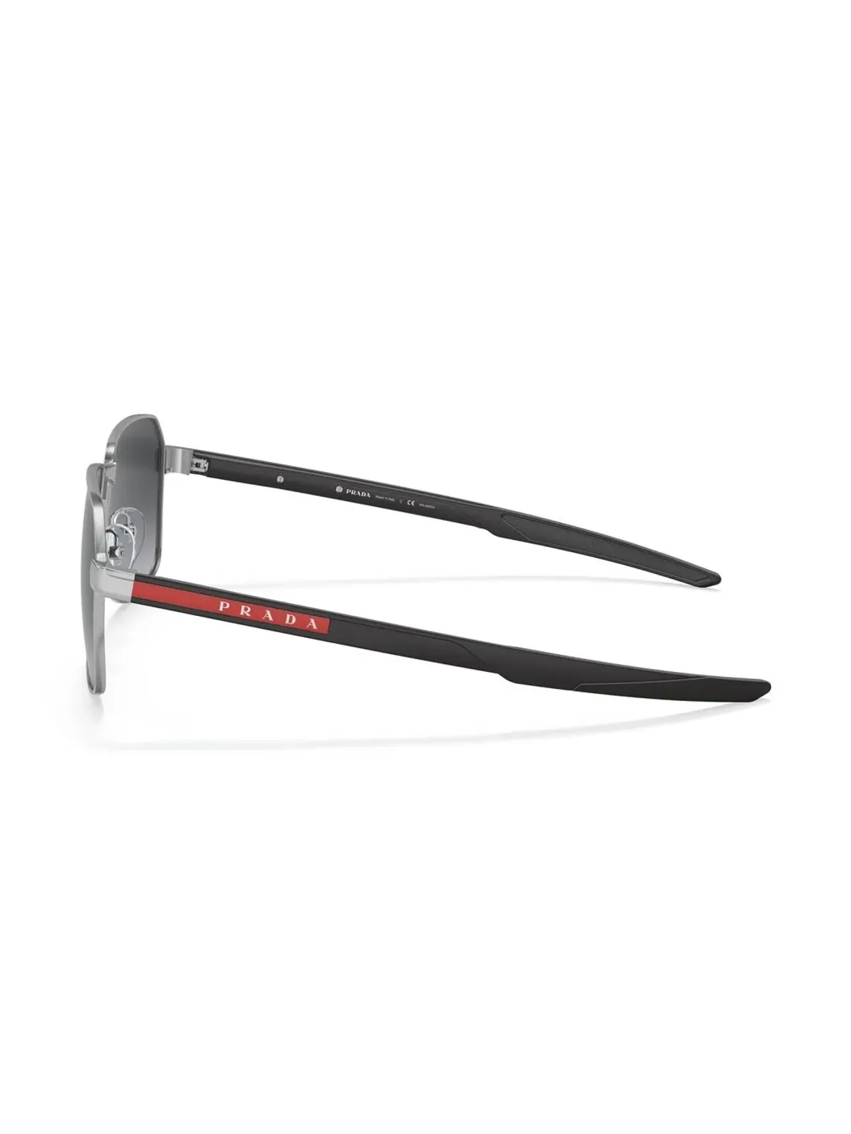 Prada Linea Rossa ロゴプリント・ティンテッドサングラス - 画像3