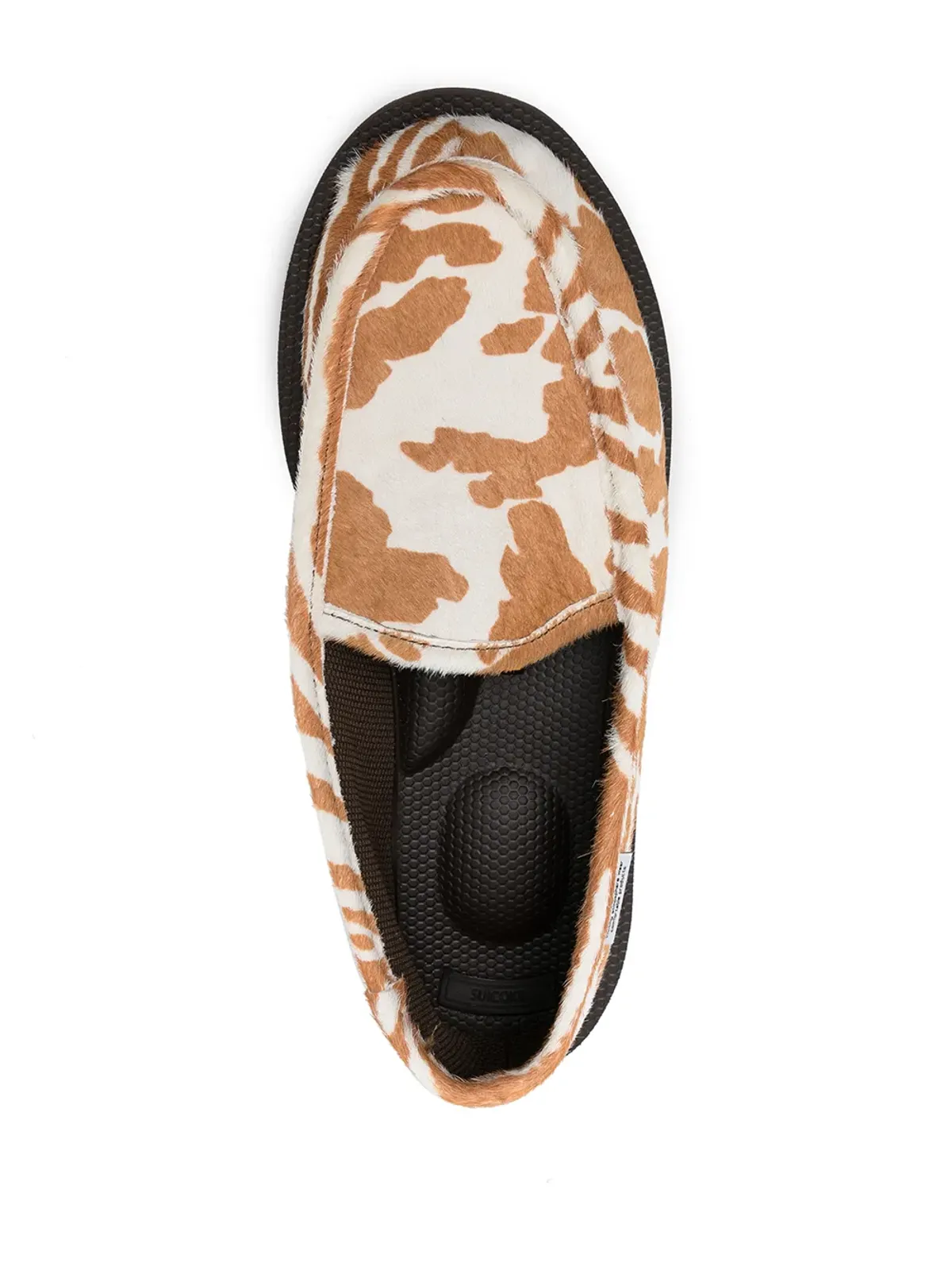 Suicoke VHL カーフヘア ローファー ブラウン - 画像4