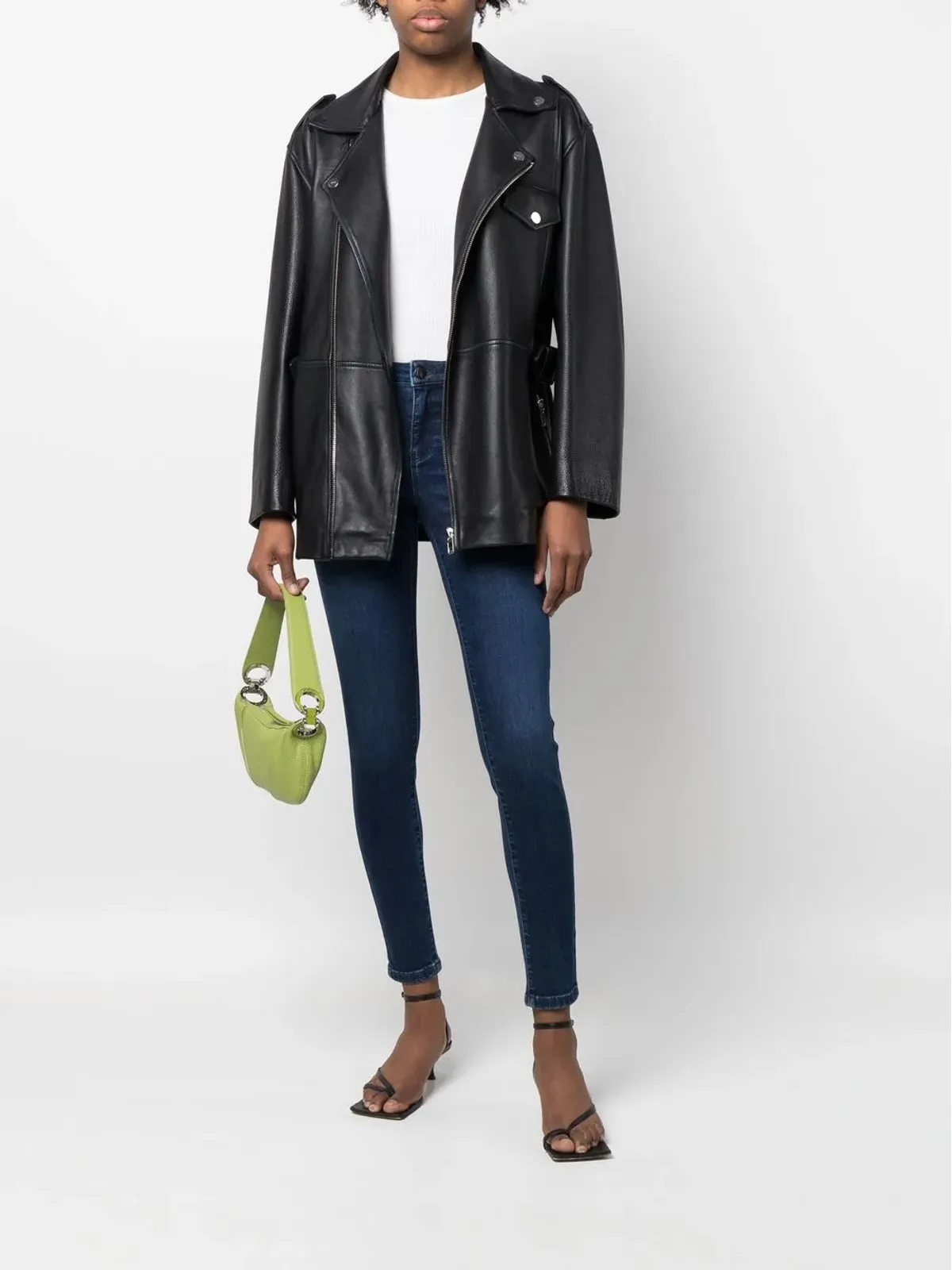 Karl Lagerfeld ミッドライズ スキニージーンズ - 画像2