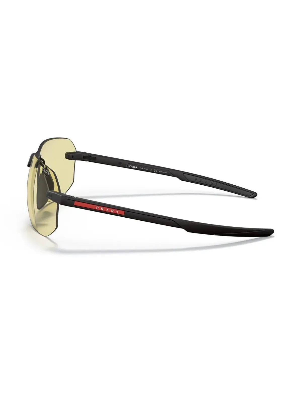 Prada Linea Rossa ロゴプリント サングラス - 画像3