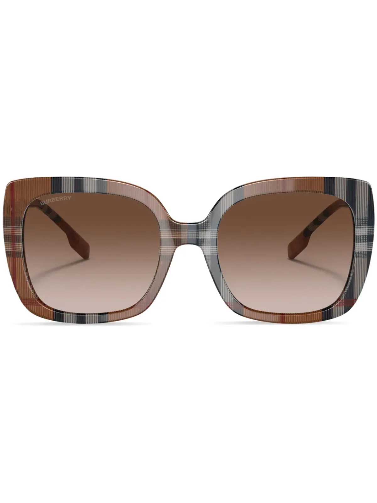 Burberry Eyewear Caroll オーバサイズフレーム サングラス - 画像1