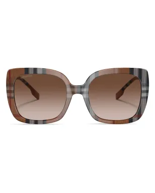 Burberry Eyewear Caroll オーバサイズフレーム サングラス - サムネイル1