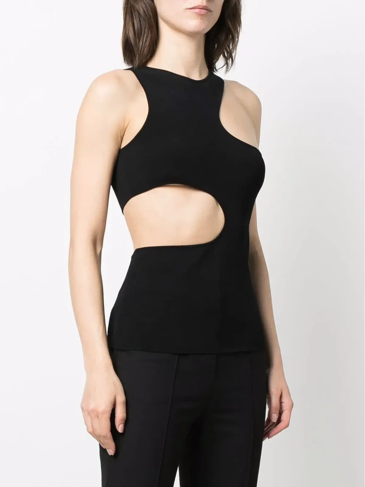 Stella McCartney カットアウト タンクトップ - 画像3