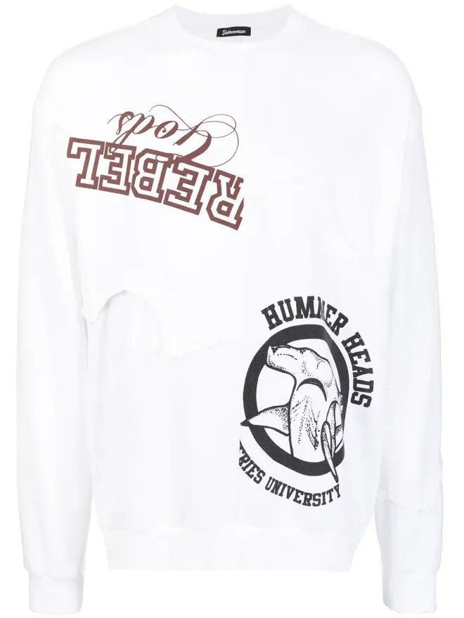 Undercoverism Undercoverism ロゴプリント クルーネック スウェットシャツの商品画像