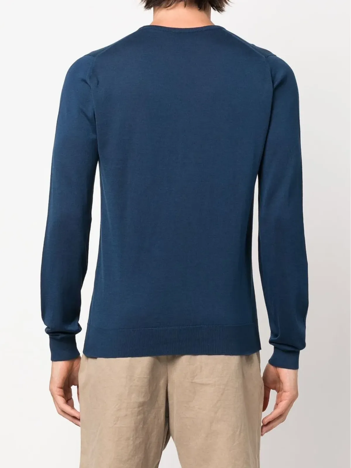 John Smedley 丸首ニットセーター - 画像4