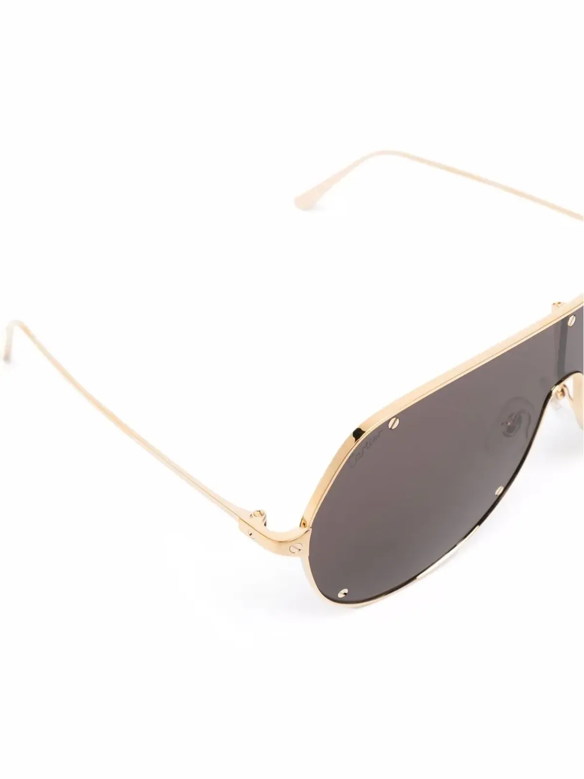 Cartier Eyewear マスクフレームサングラス - 画像3