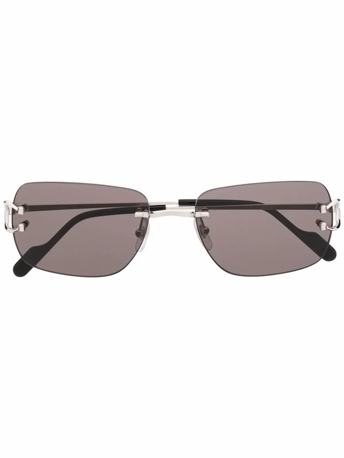 Cartier Eyewear レクタングルフレーム サングラス - 画像1