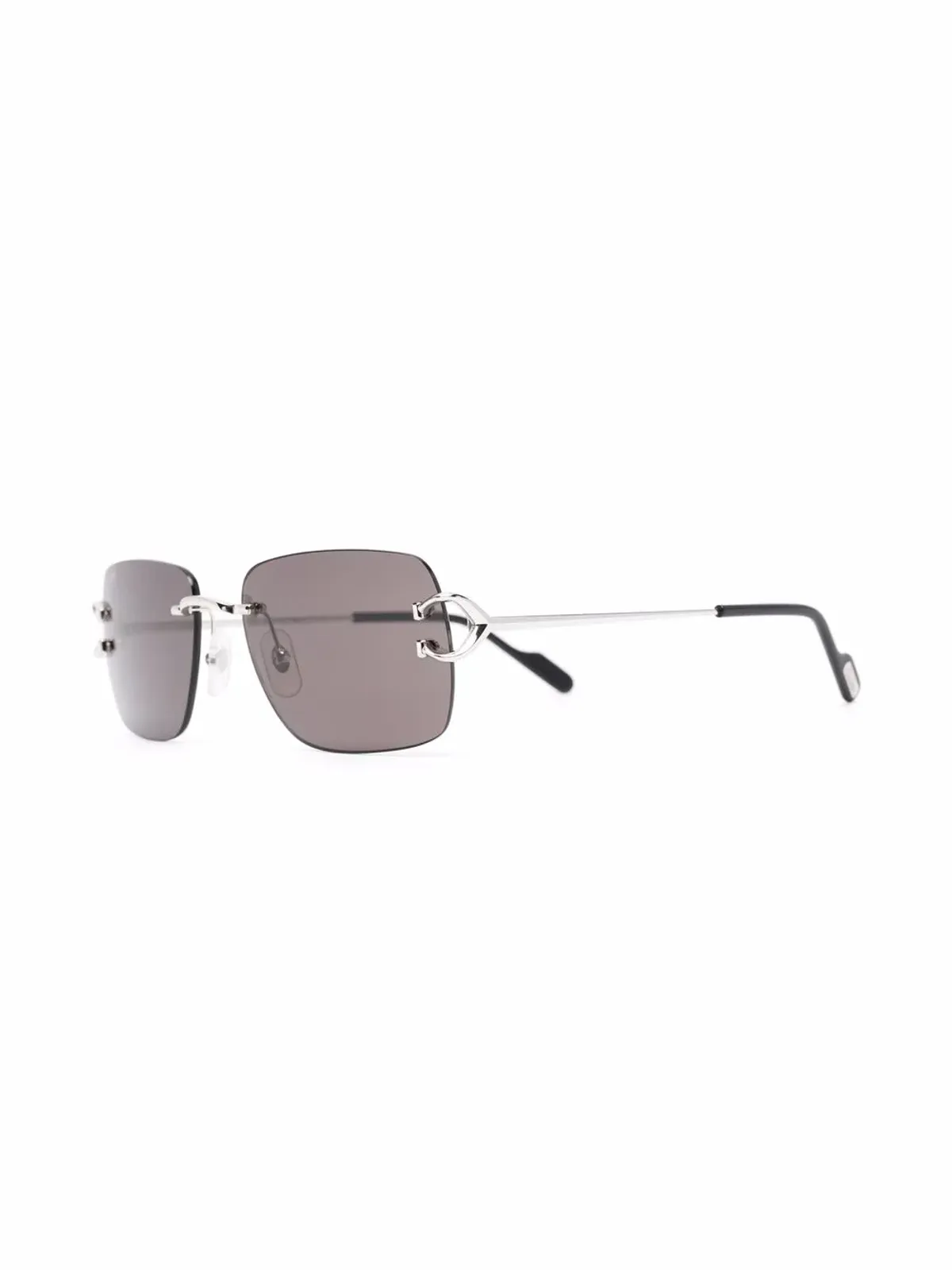 Cartier Eyewear レクタングルフレーム サングラス - 画像2