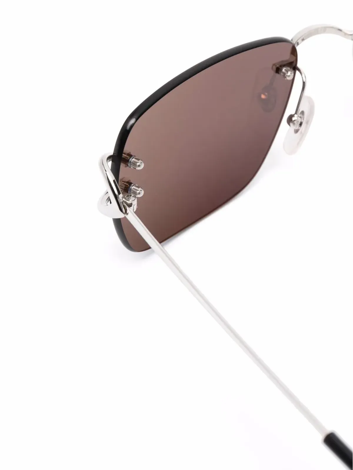 Cartier Eyewear レクタングルフレーム サングラス - 画像3
