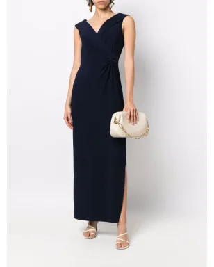 Lauren Ralph Lauren ノースリーブ ピンチドウェスト マキシドレス - サムネイル2