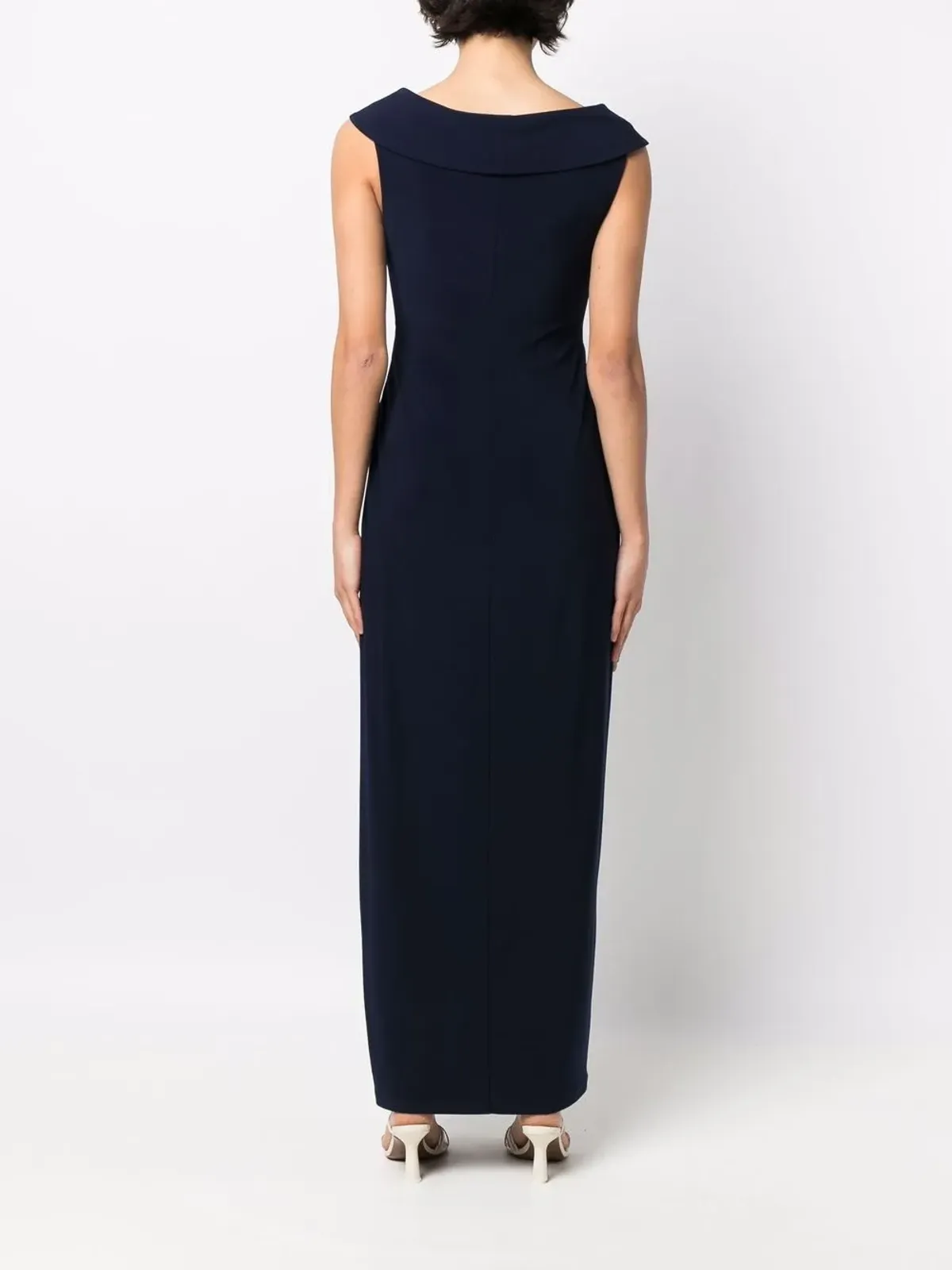 Lauren Ralph Lauren ノースリーブ ピンチドウェスト マキシドレス - 画像4