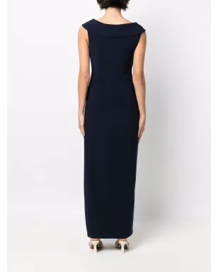 Lauren Ralph Lauren ノースリーブ ピンチドウェスト マキシドレス - サムネイル4