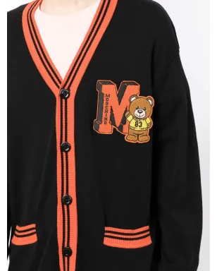 Moschino 刺繍トイベア パッチ カーディガン - サムネイル5