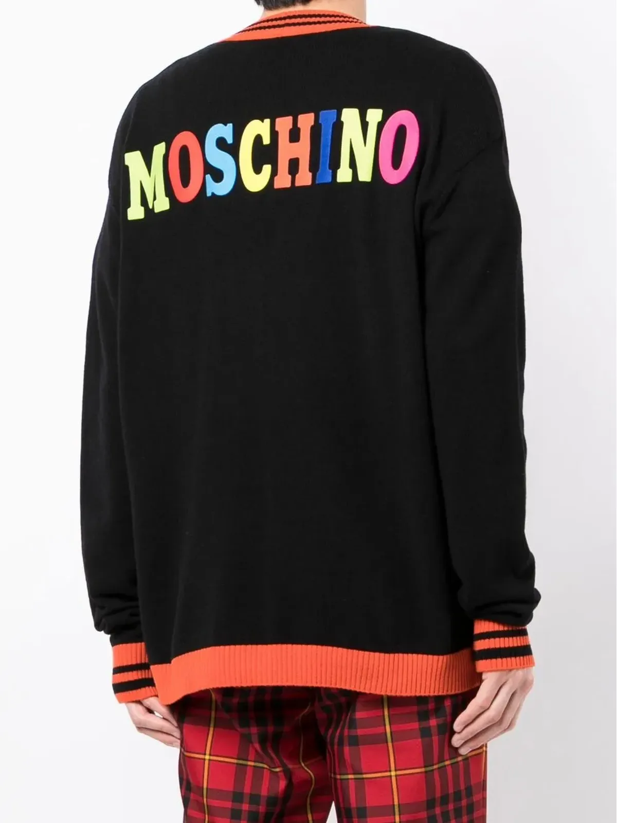 Moschino 刺繍トイベア パッチ カーディガン - 画像4