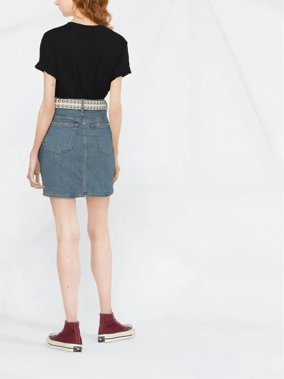 IRO グラフィックロゴプリント Tシャツ - 画像4
