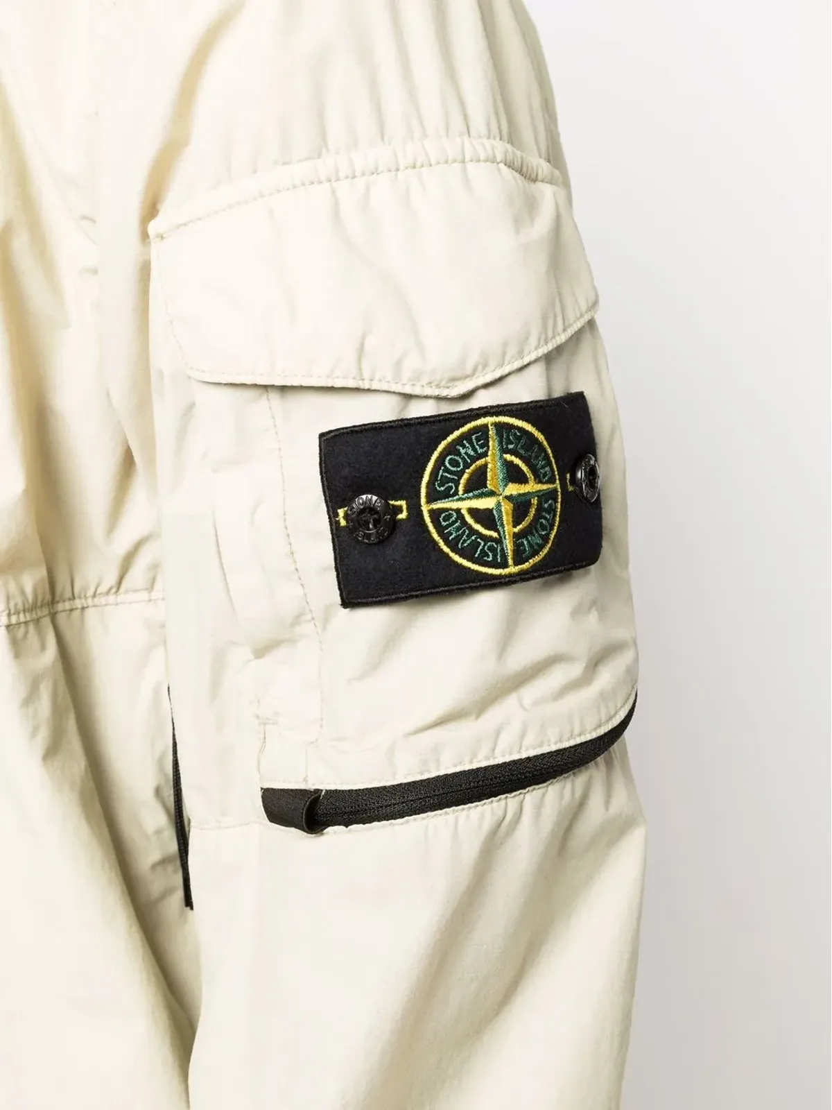 Stone Island コンパスバッジ付き軽量フーデッドジャケット - 画像5