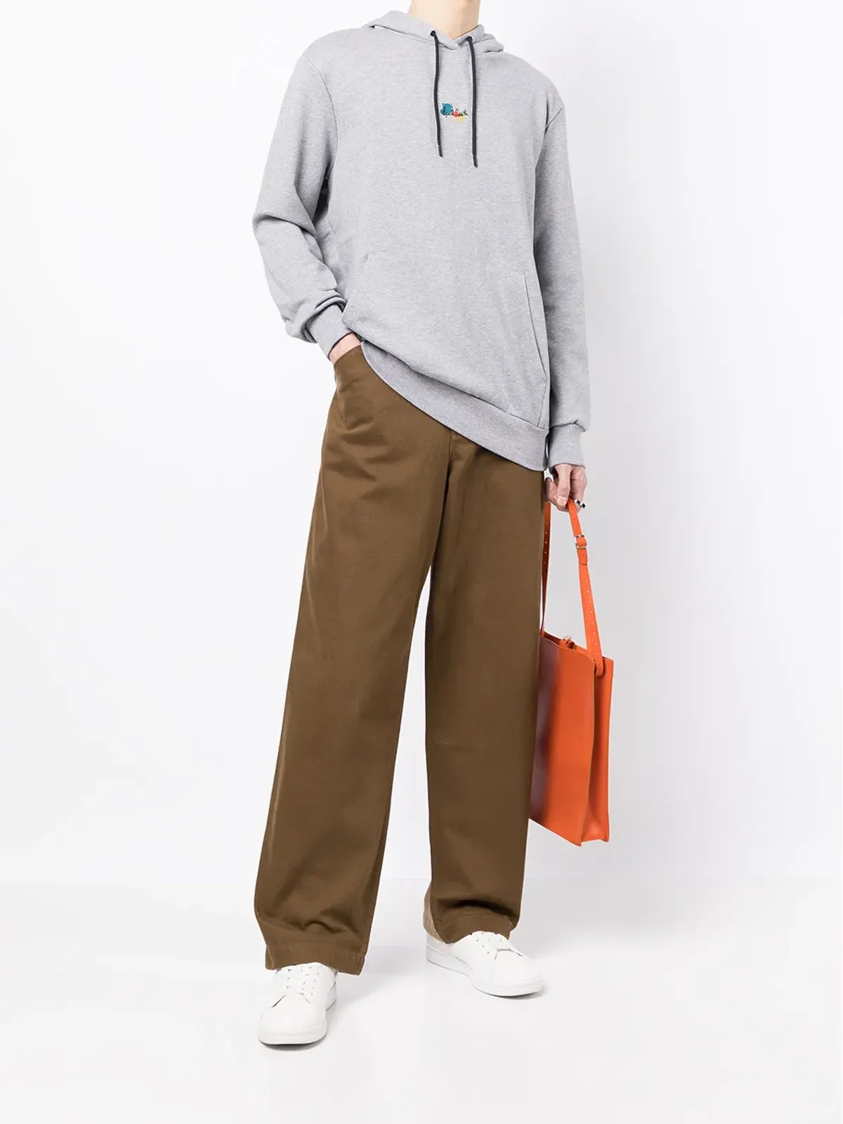 Paul Smith ペイントスプラッター ロゴプリント フーディー - 画像2