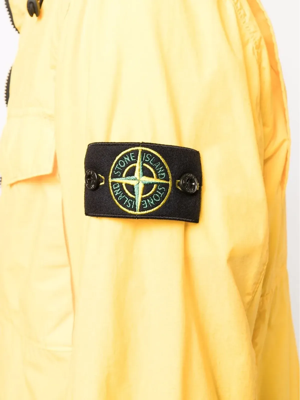 Stone Island コンパスパッチ ジップアップジャケット - 画像5