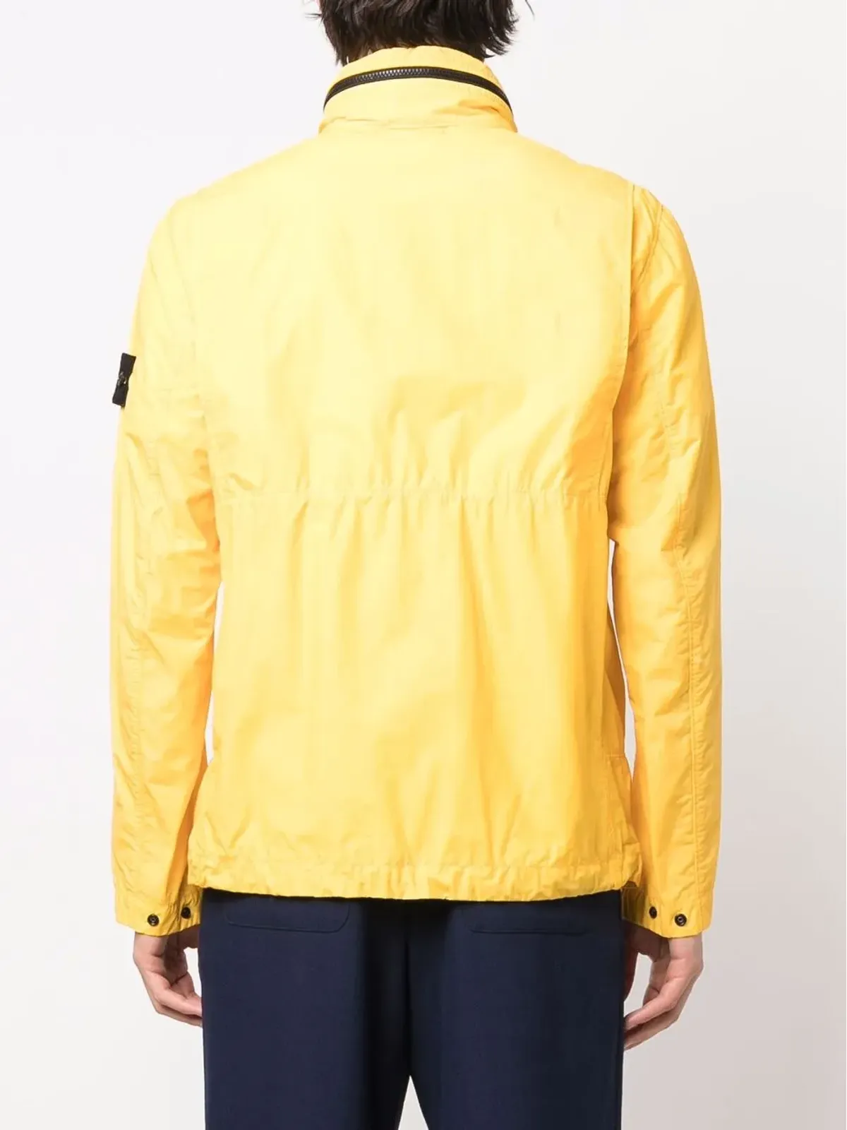 Stone Island コンパスパッチ ジップアップジャケット - 画像4