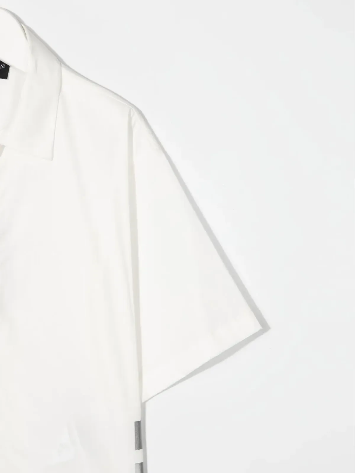 Emporio Armani Kids ロゴプリント半袖シャツ - White - 画像3