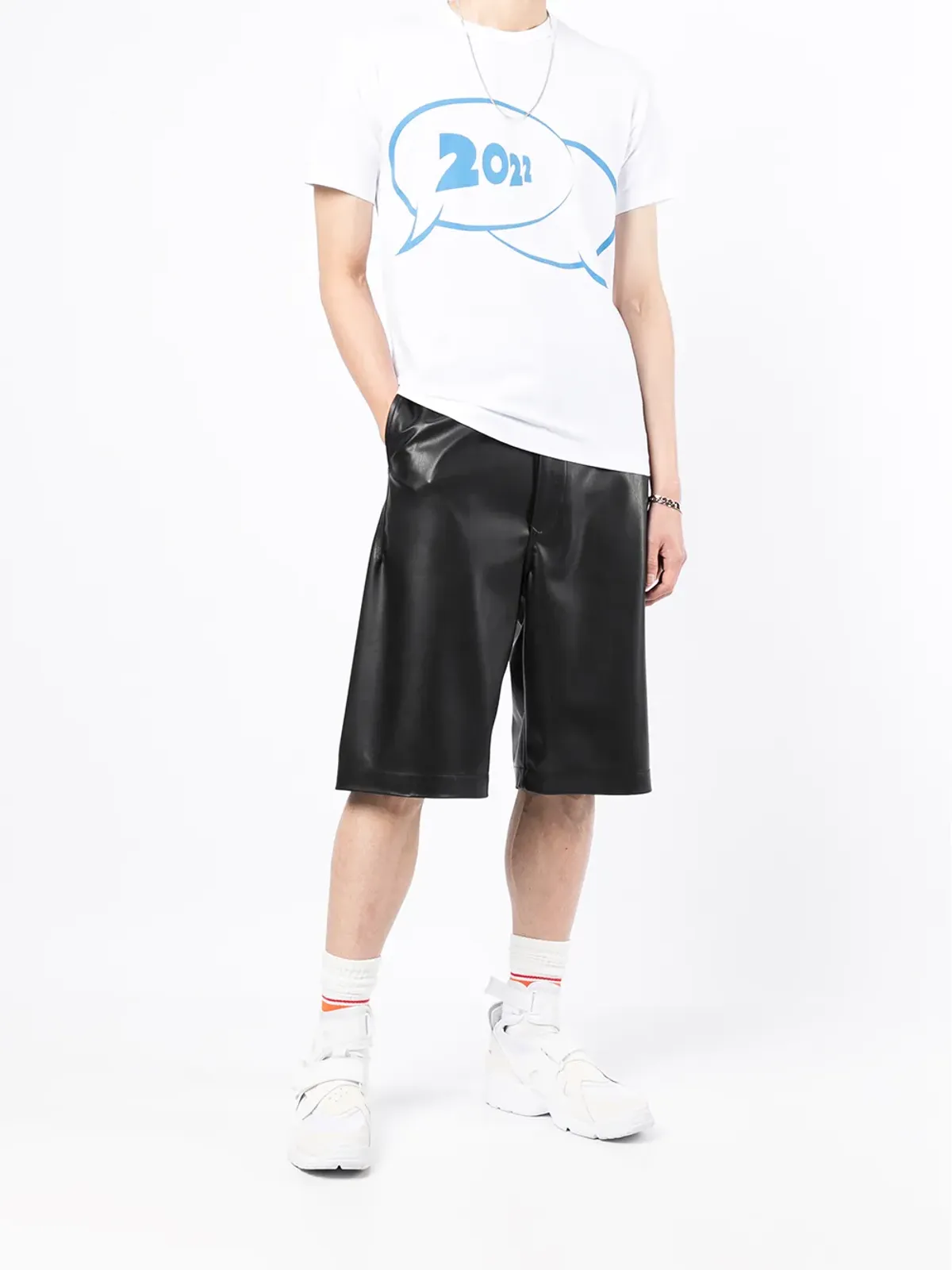 Comme Des Garçons Shirt Speech Bubble T-shirt - White - 画像2