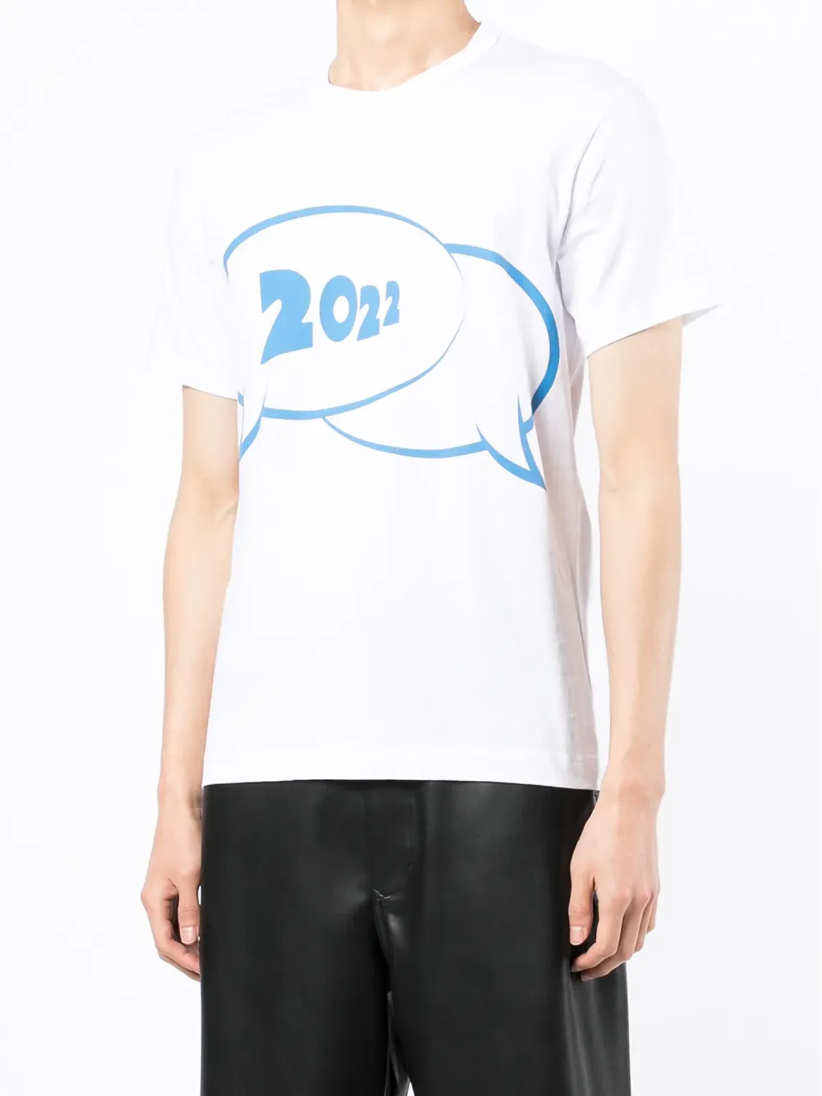 Comme Des Garçons Shirt Speech Bubble T-shirt - White - 画像3