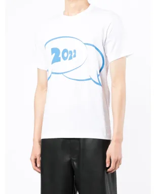 Comme Des Garçons Shirt Speech Bubble T-shirt - White - サムネイル3