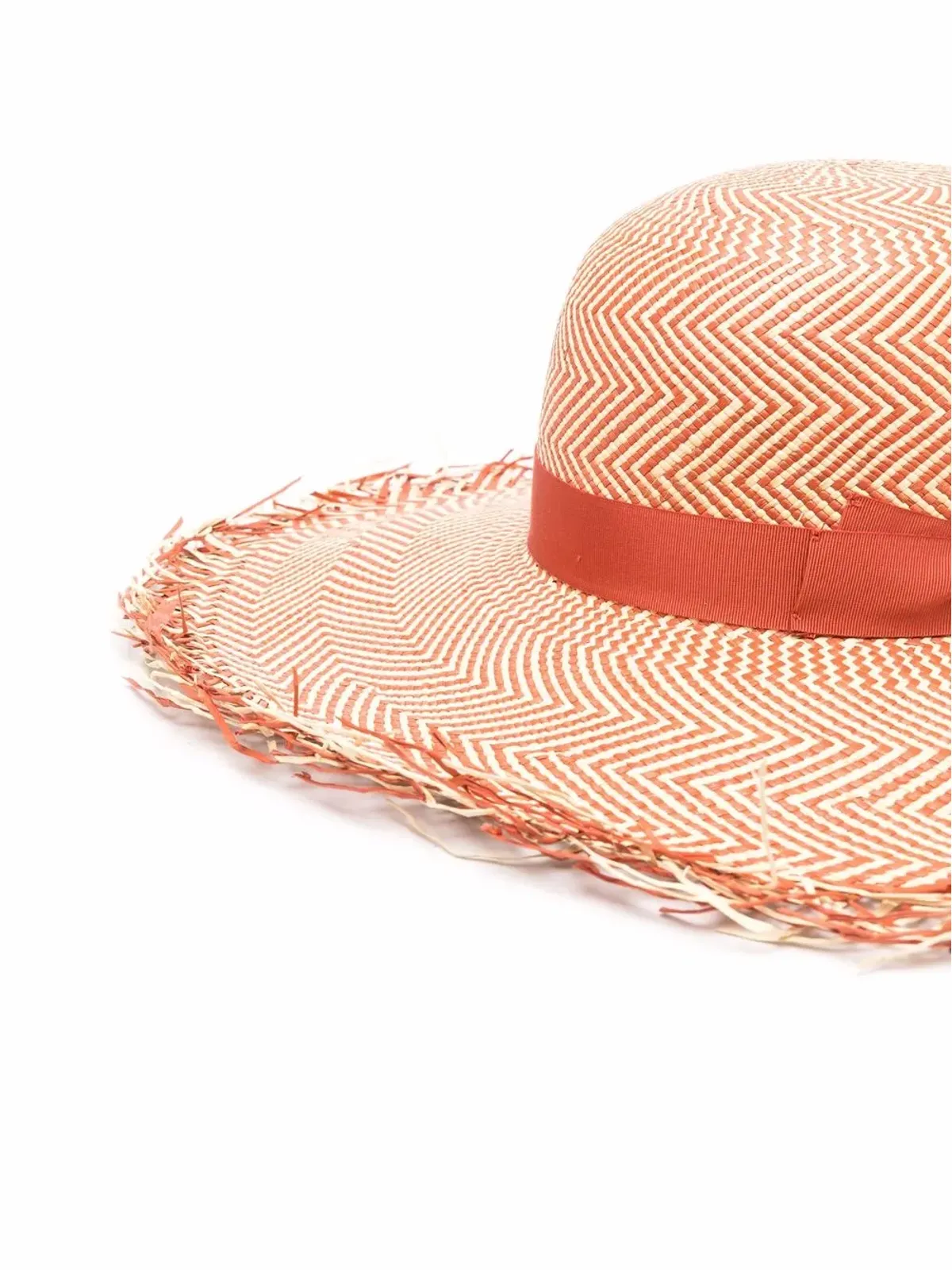 Borsalino Quitoリボン付きサンハット - 画像2