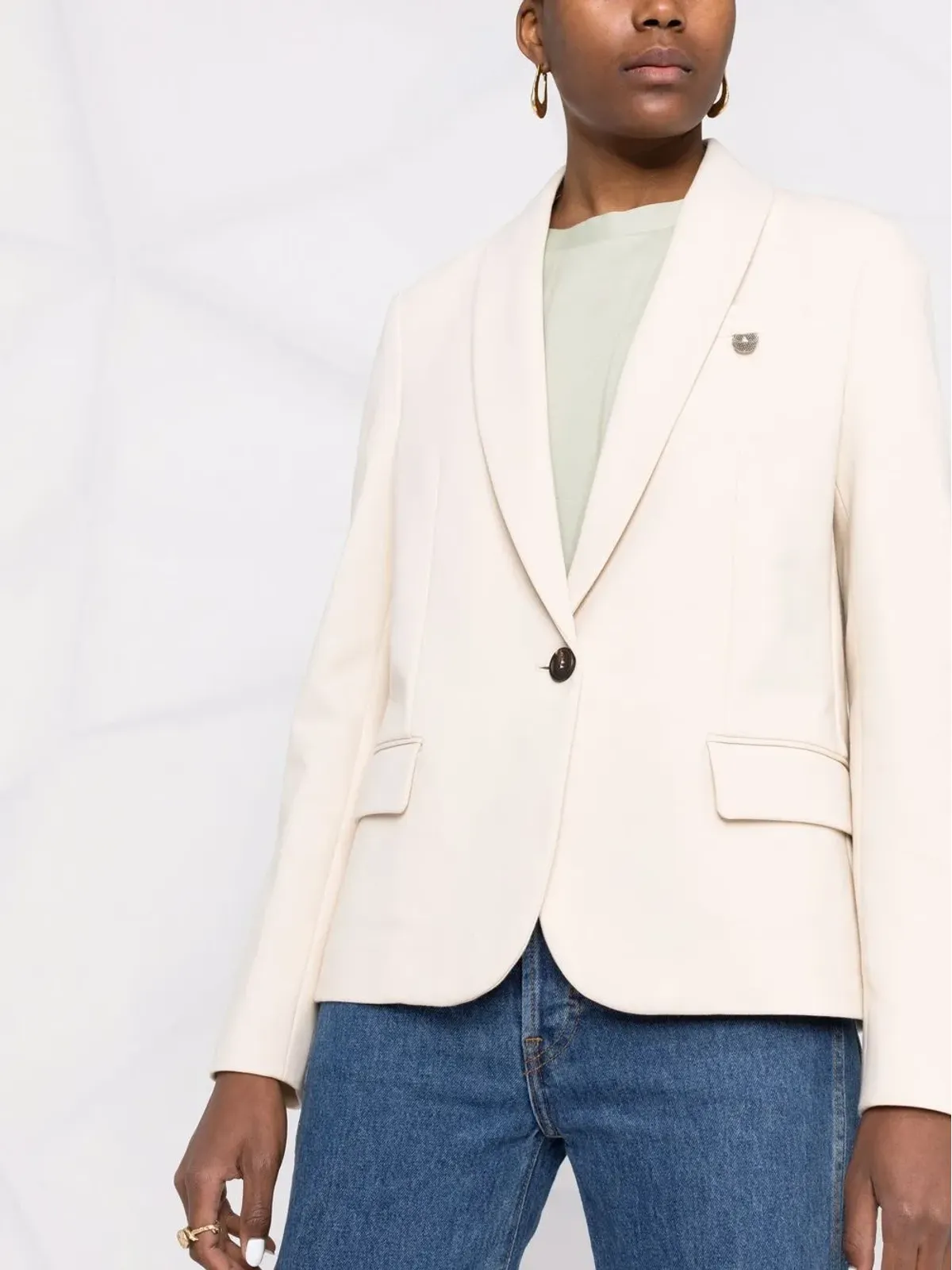 Brunello Cucinelli シングルブレストブレザー - 画像5