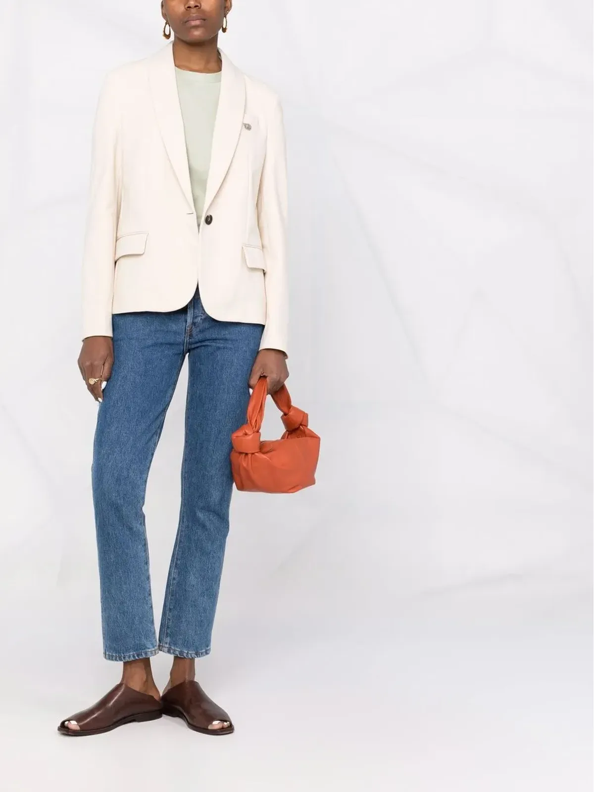 Brunello Cucinelli シングルブレストブレザー - 画像2