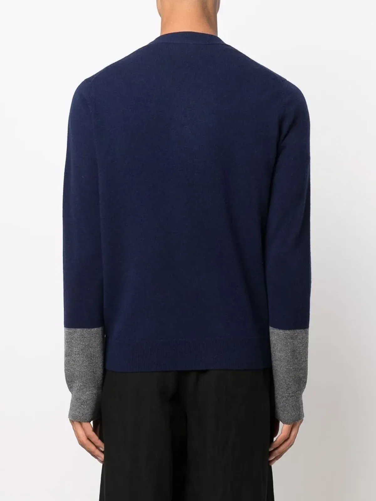 Comme Des Garçons Shirt Vネック ウールカーディガン - 画像4